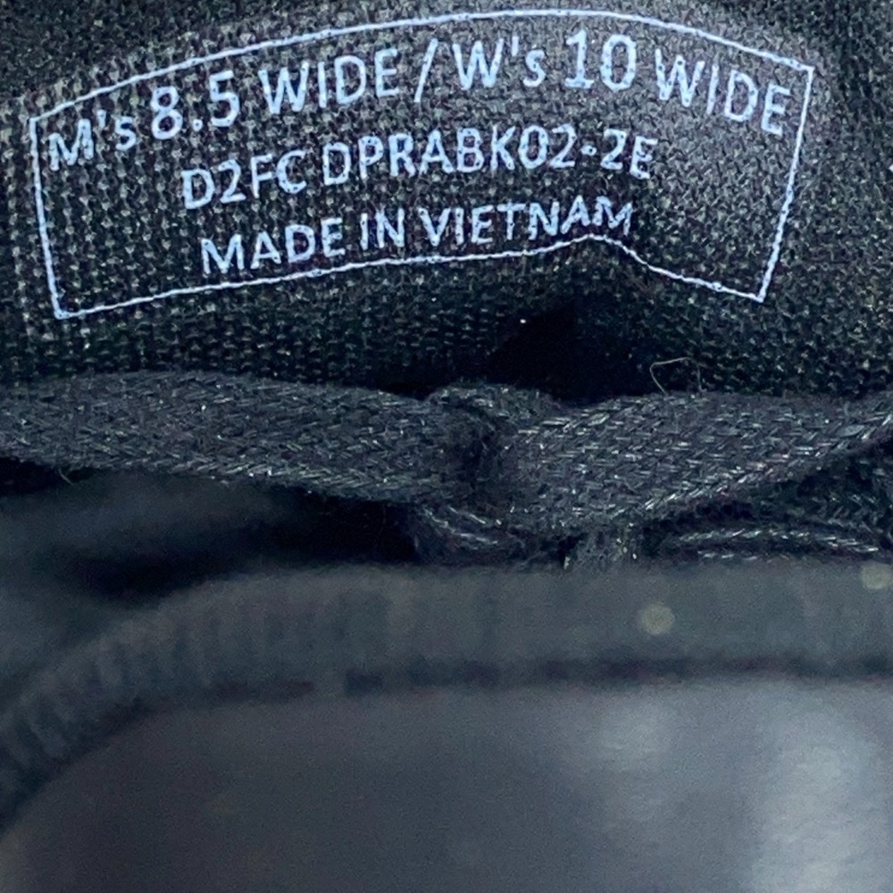 Kizik Prague Hands Free Shoes Sneakers Men's 8.5W Women's 10W Triple Black - Picture 13 of 13